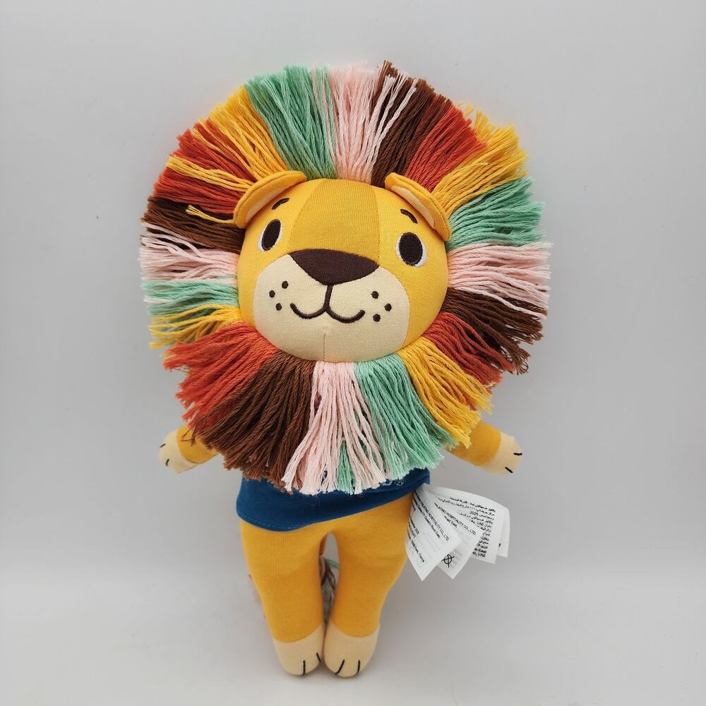 Ritz-Carlton Leo Lion Plush Stuffed Toy 11" Terrence Hotel Mascot Colorful Mane